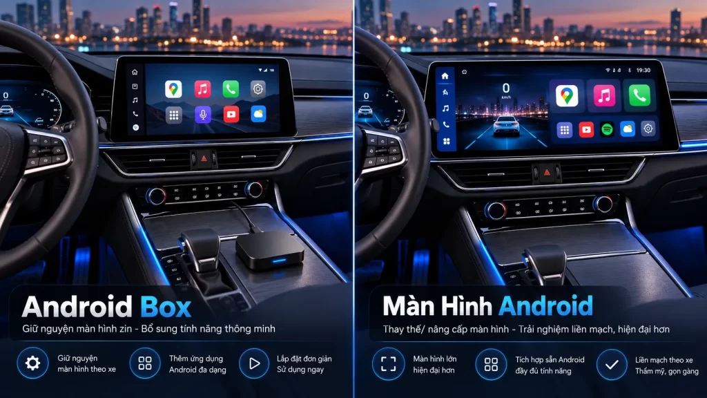 Có nên lắp Android Box ô tô năm 2026