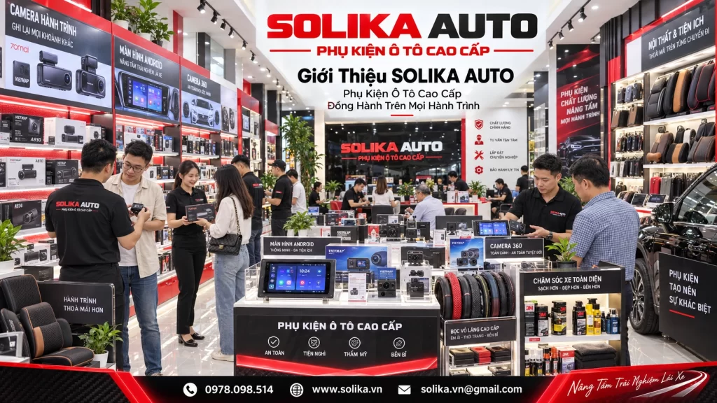 Giới Thiệu SOLIKA AUTO – Phụ Kiện Ô Tô Cao Cấp