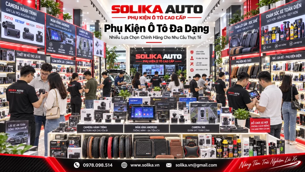 Phụ Kiện Ô Tô Đa Dạng Cho Nhiều Nhu Cầu