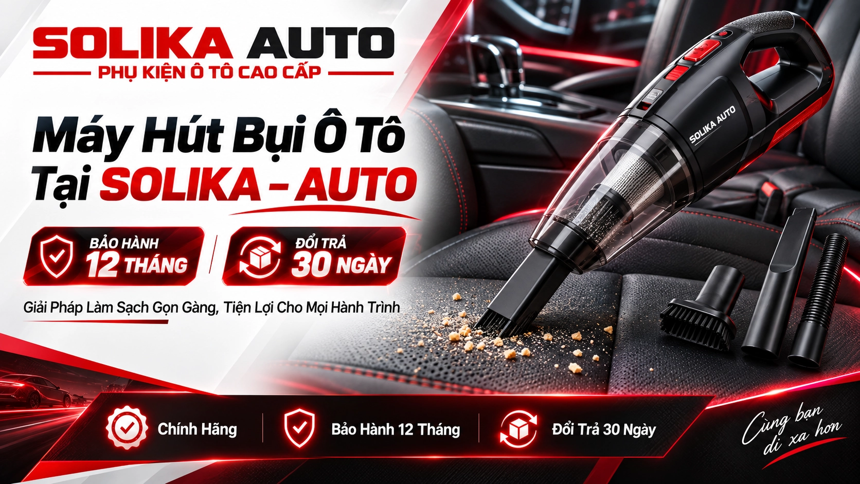 Máy Hút Bụi Ô Tô
