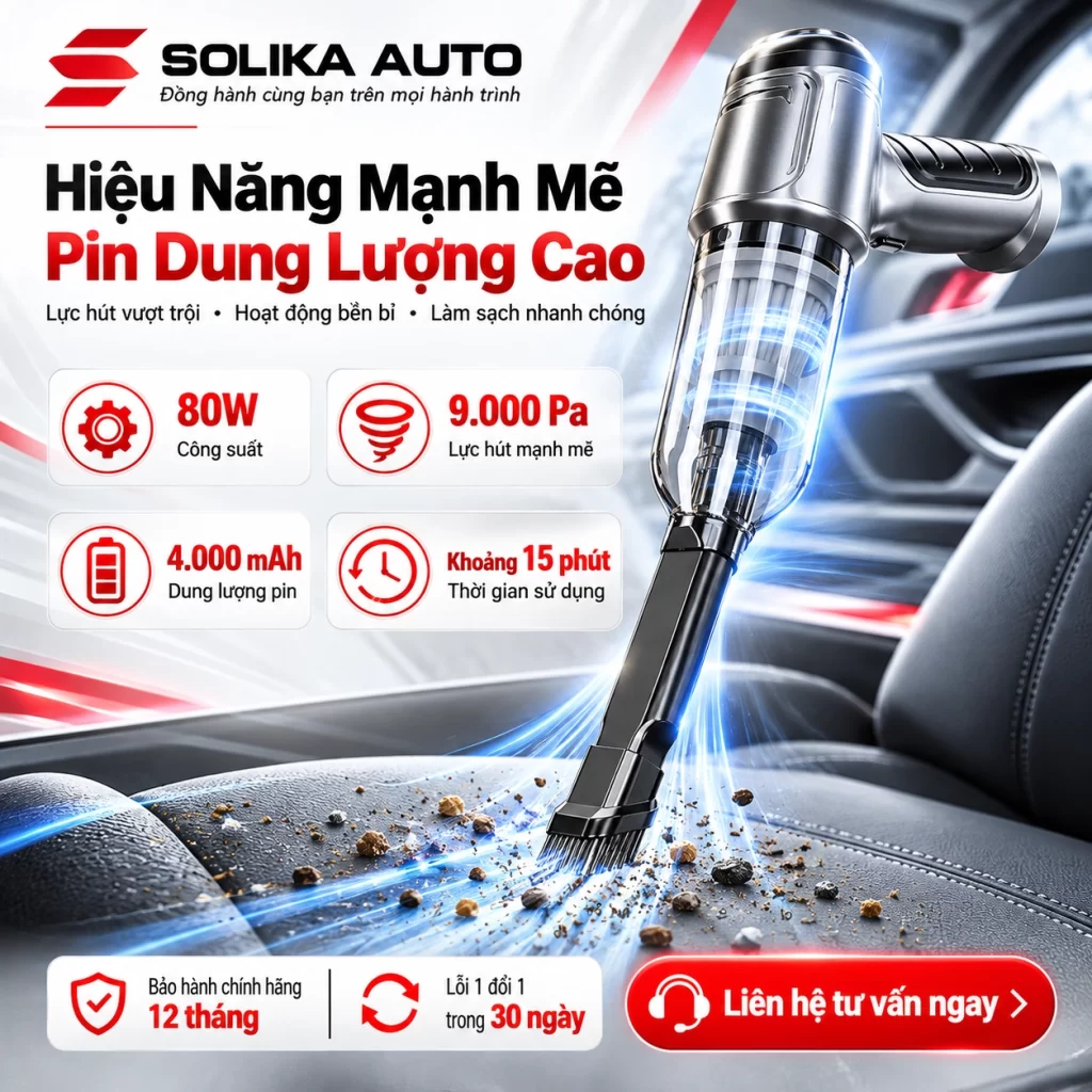 Máy hút bụi không dây Suitu ST-6645 vệ sinh khe ghế ô tô, sofa, bàn làm việc và các góc khuất trong gia đình.