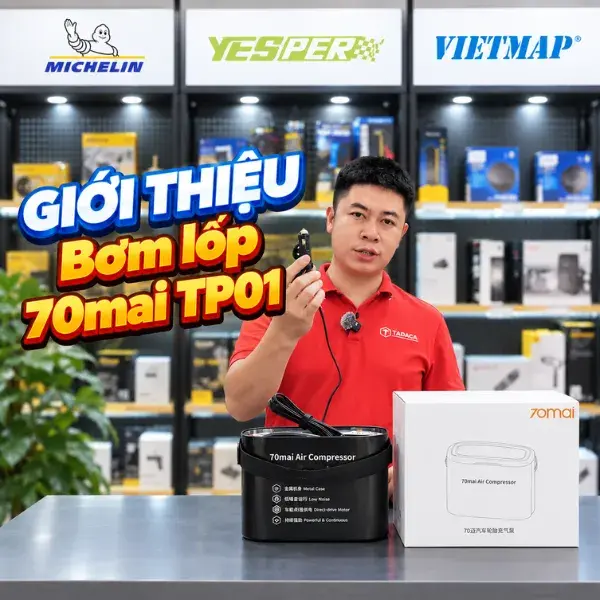 Máy Bơm Lốp Xe Ô Tô 70mai TP01 Air Compressor Midrive